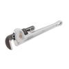 RIDGID 31100 18 in. Aluminum Straight Pipe Wrench for Plumbing, Sturdy Plumbing Pipe Tool with Self Cleaning Threads and Hook Jaws