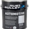 RUST BULLET Automotive - Metallic Gray - 1 Gallon - Rust Inhibitor & Protective Coating for Cars, Trucks, & Metal Surfaces, UV Resistant, No Topcoat Needed