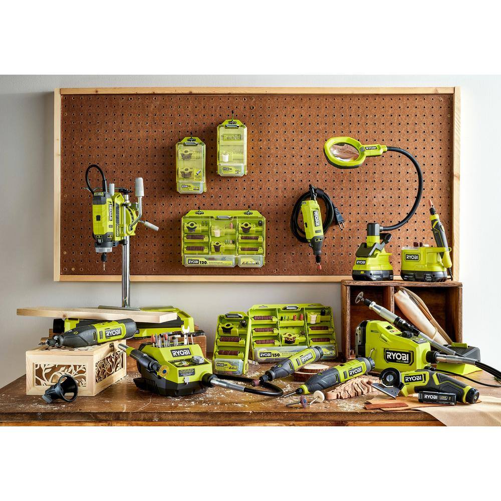 RYOBI FVD50K-FVM51K USB Lithium 2-Tool Combo Kit with Screwdriver, Rotary Tool, (2) Batteries, and (2) USB Charging Cables18