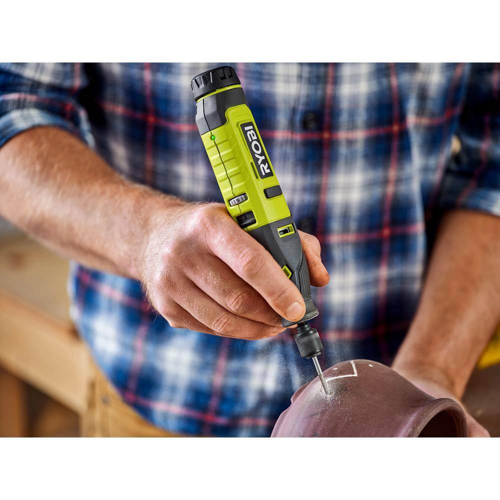 RYOBI FVD50K-FVM51K USB Lithium 2-Tool Combo Kit with Screwdriver, Rotary Tool, (2) Batteries, and (2) USB Charging Cables8