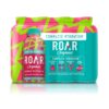 Roar Organic Electrolyte Infusions - USDA Organic - Cucumber Watermelon - with Antioxidants, B Vitamins, Low-Calorie, Low-Sugar, Low-Carb, Coconut Water Infused Beverage 18 Fl Oz (Pack of 12)