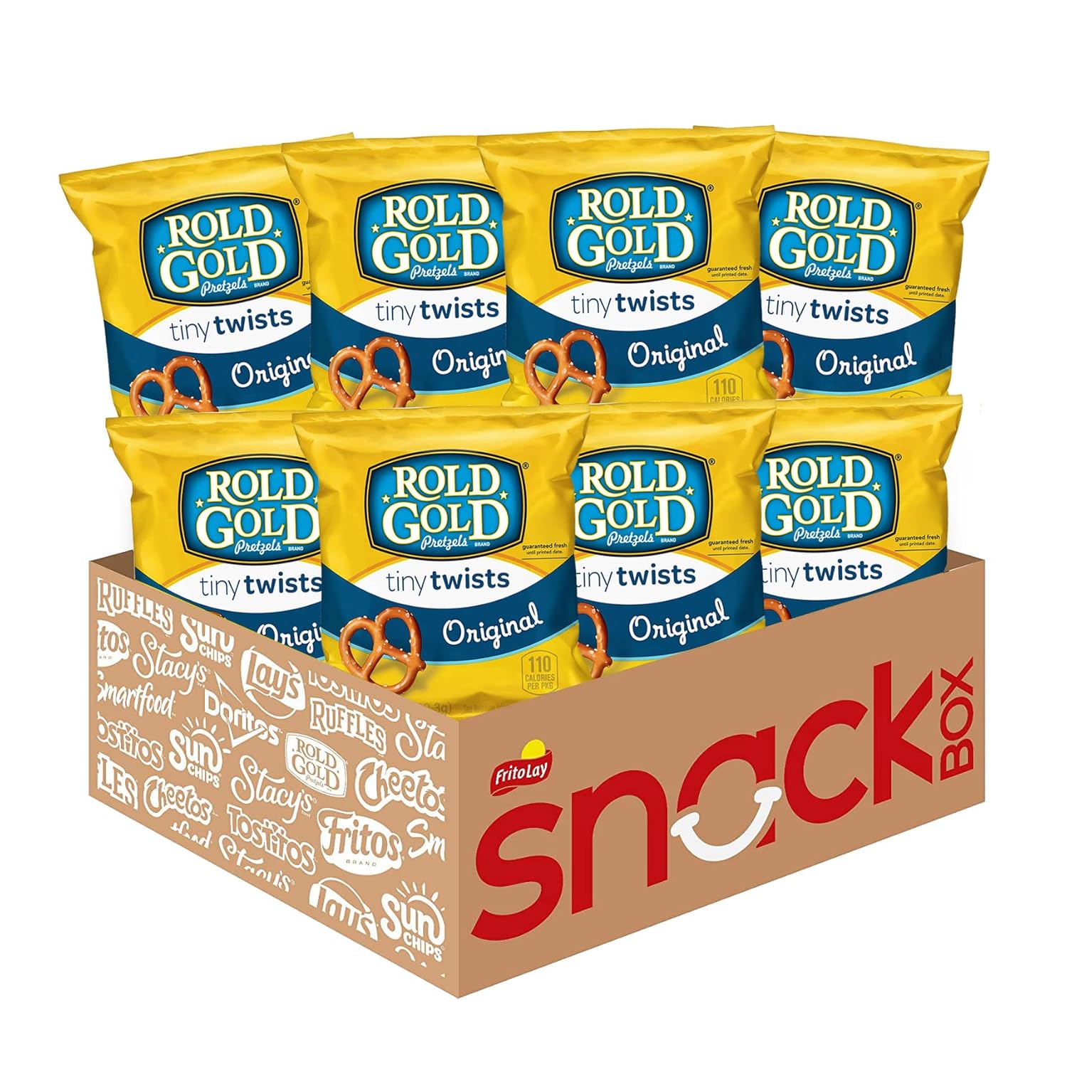 Rold Gold Pretzels, Tiny Twists, 1 Ounce (Pack of 88) Rold Gold Pretzels, Tiny Twists, 1 Ounce (Pack of 88)