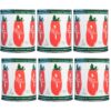 SMT San Merican Tomato Whole Peeled Tomatoes, 28oz (Pack of 6) - Grown in United States