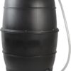 SQUEEZE master 50 Gallon Rainwater Collection Barrel with Stand-BPA Free Home Rain Catcher with Outlet Hose-Flatback Designed Water Storage Collection Barrel for Gardens and Plants