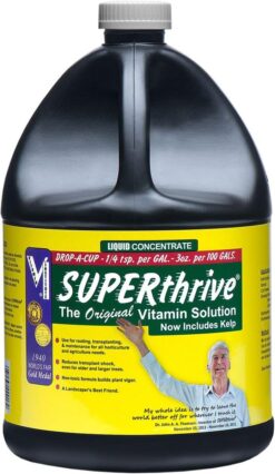 SUPERthrive VI30179 Plant Vitamin Solution, 1 Gallon, Clear