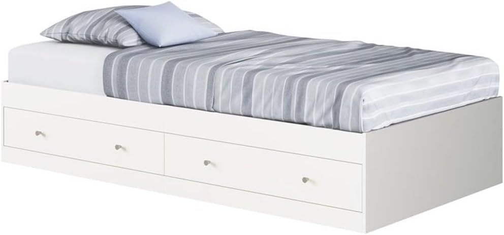 Sauder Cottage Road Twin Mate's Bed, in a White Finish2