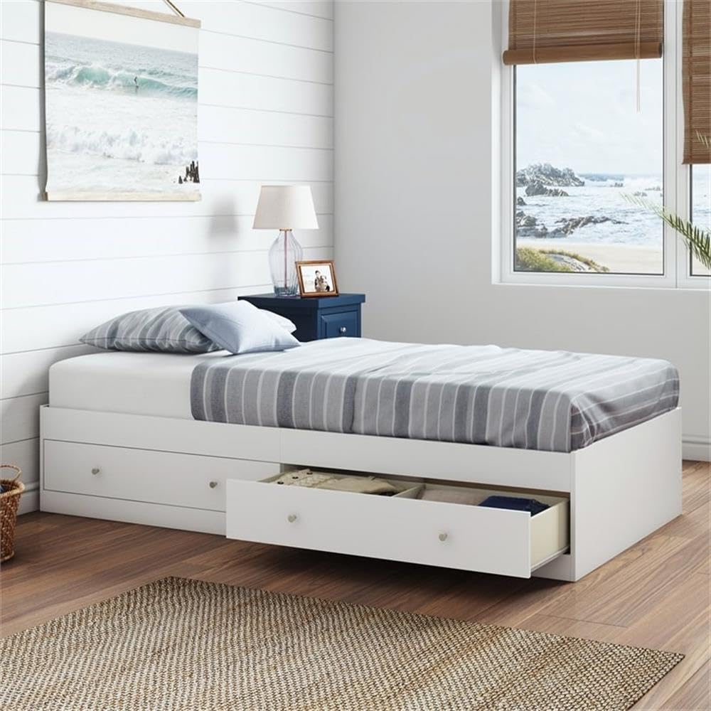 Sauder Cottage Road Twin Mate's Bed, in a White Finish4