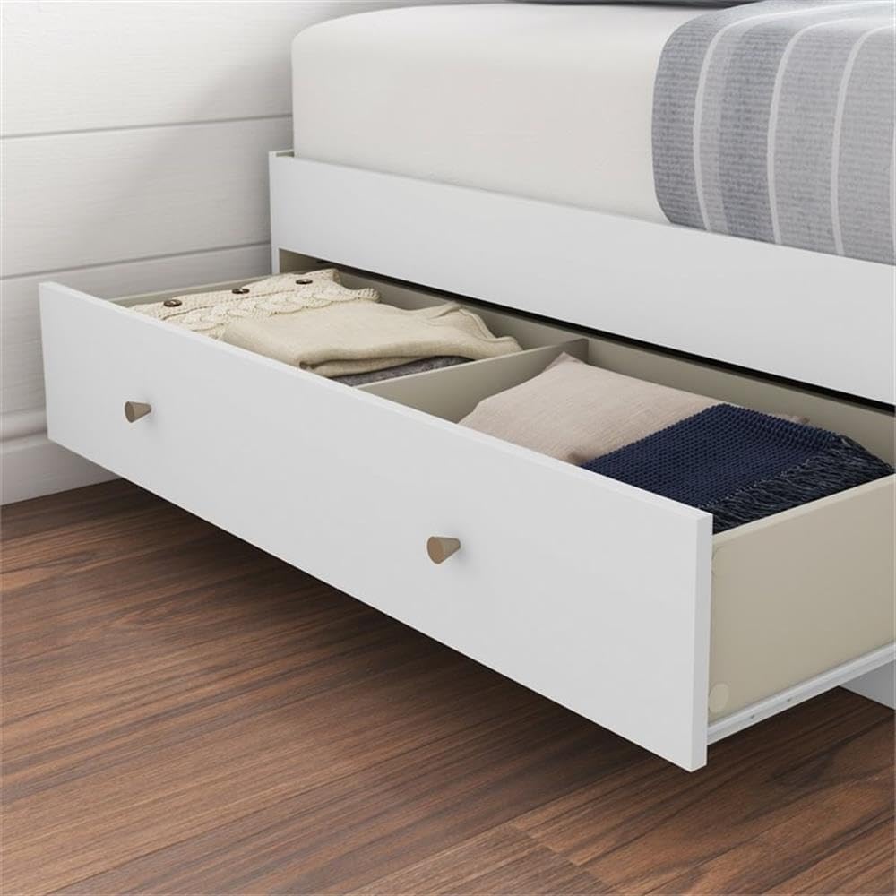 Sauder Cottage Road Twin Mate's Bed, in a White Finish7