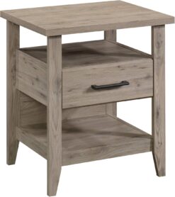 Sauder Summit Station Night Stand, Laurel Oak Finish