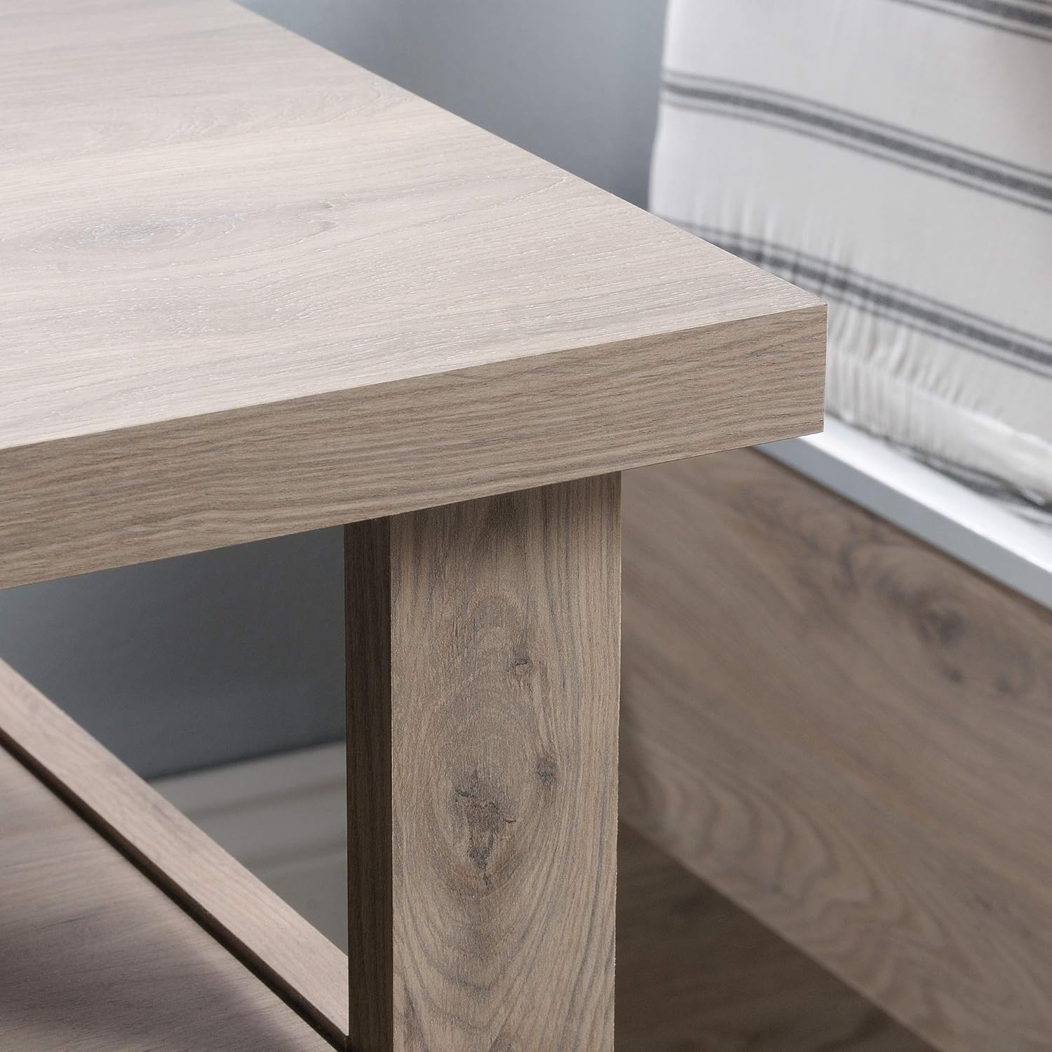 Sauder Summit Station Night Stand, Laurel Oak Finish9