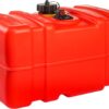 Scepter 12 Gallon Portable Marine Gas Can, Large Capacity Boat Fuel Tank, 2-Way Vented Cap, Built-In Fuel Gauge & Pick-Up, Handles, EPA & CARB Compliant, Tall Profile, 22.9"L x 14.3"W x 13.9"H (08668)