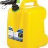 Scepter FSCD552 Fuel Container with Spill Proof SmartControl Spout, Yellow Diesel Can, 5 Gallon