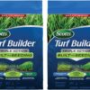 Scotts Turf Builder Triple Action Built for Seeding - Weed Preventer Plus Fertilizer, 4,000 sq ft (2-Pack)