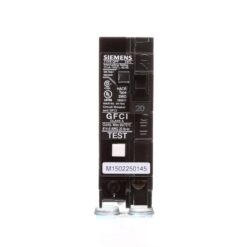 Siemens QF120AP 20 Amp 1-Pole Type QPF2 GFCI Circuit Breaker