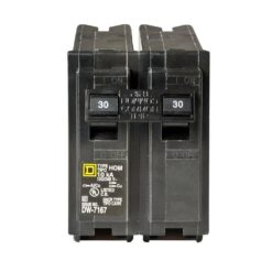 Square D HOM230CP6 Homeline 30 Amp 2-Pole Circuit Breaker (6-pack)