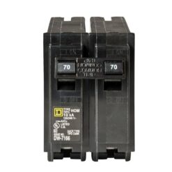Square D HOM270CP Homeline 70 Amp 2-Pole Circuit Breaker