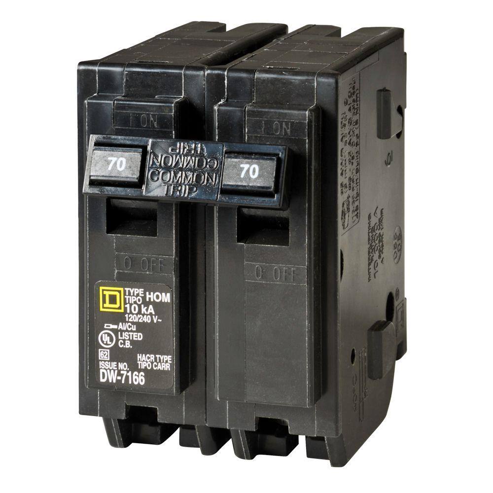 Square D HOM270CP Homeline 70 Amp 2-Pole Circuit Breaker7