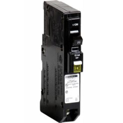 Square D QO120PCAFIC QO 20 Amp Single-Pole Plug-On Neutral Combination Arc Fault Circuit Breaker