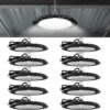 Sunco 10 Pack UFO LED High Bay Light, Shop Lights for Warehouse, Plug & Play, 19500 LM, 150W, 6000K Daylight Deluxe, Power Cord Included, IP65 Waterproof Shatterproof Fixture UL.