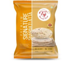 TAJ Signature Sharbati Atta 20-Pounds (Chakki Atta - Stone Ground), 100% Whole Wheat Flour, Chappati Flour