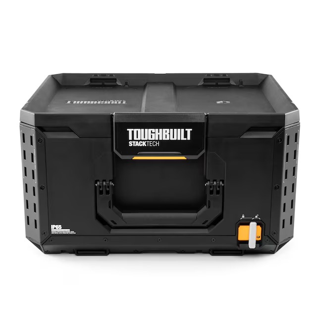 TOUGHBUILT TB-B1-B-50 STACKTECH Large 21-in W x 11.7-in H x 16-in D Plastic Metal Tool Box_11zon TOUGHBUILT TB-B1-B-50 STACKTECH Large 21-in W x 11.7-in H x 16-in D Plastic/Metal Tool Box