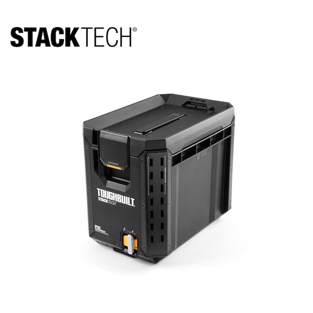 TOUGHBUILT TB-B1-B-60C STACKTECH Compact 10.4-in W x 13.5-in H x 16-in D Plastic Metal Tool Box1_11zon