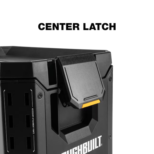 TOUGHBUILT TB-B1-B-60C STACKTECH Compact 10.4-in W x 13.5-in H x 16-in D Plastic Metal Tool Box6_11zon