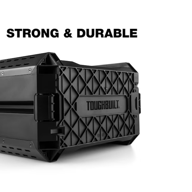 TOUGHBUILT TB-B1-B-60C STACKTECH Compact 10.4-in W x 13.5-in H x 16-in D Plastic Metal Tool Box8_11zon