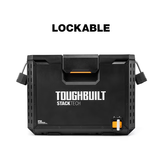 TOUGHBUILT TB-B1-B-70 STACKTECH XL 21-in W x 15.6-in H x 16-in D Plastic Metal Tool Box11_11zon