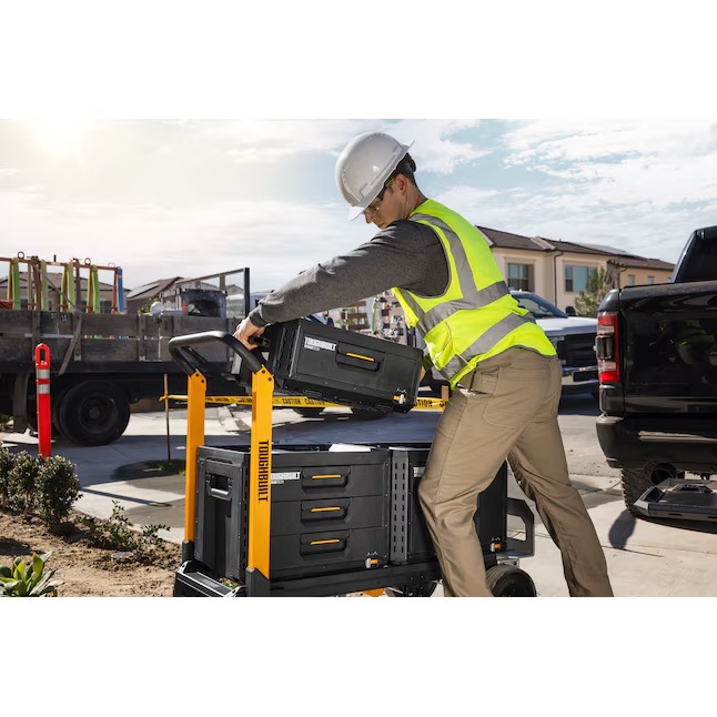 TOUGHBUILT TB-B1-D-30-1 STACKTECH 21-in W x 8.8-in H x 16-in D Plastic Metal Tool Box0_11zon