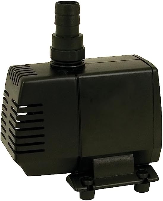 TetraPond Water Garden Pump, Powers Waterfalls Filters Fountain Heads,Black,50 to 500 Gallons TetraPond Water Garden Pump, Powers Waterfalls/Filters/Fountain Heads,Black,50 to 500 Gallons