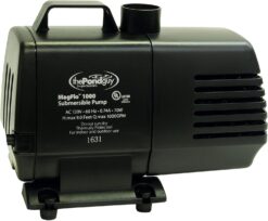 The Pond Guy MagFlo High-Efficiency Compact Pump for Small Water Gardens, Quiet Multi-Purpose System for Waterfalls, Fountains or Spitters, 1000 GPH