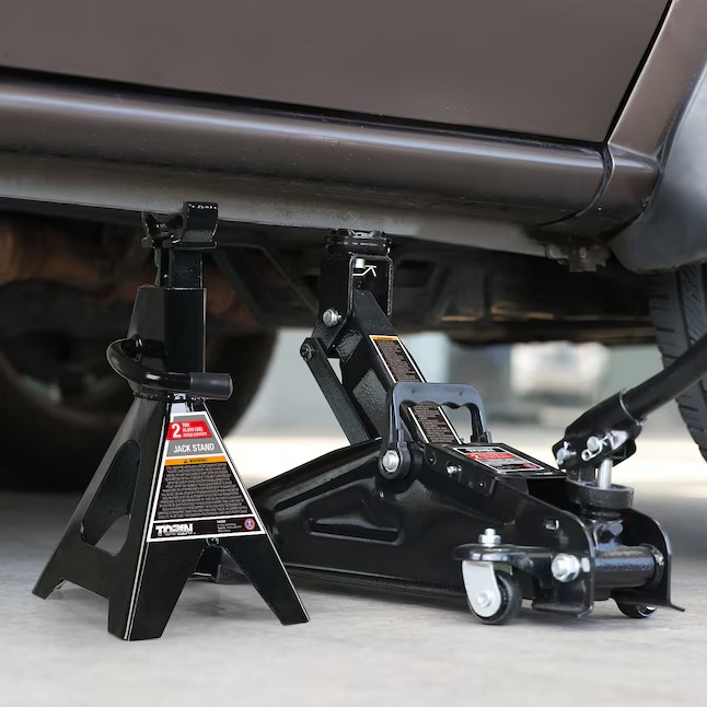 Torin T82001R Black 2-Ton Steel Manual hydraulic Floor jack123_11zon