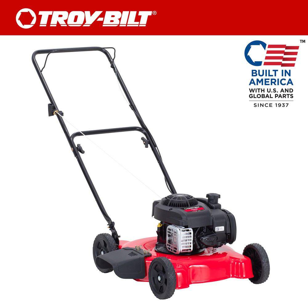 Troy-Bilt TB090 20 in. 125cc OHV Briggs and Stratton Engine Push Gas Walk Behind Lawn Mower1
