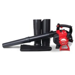 Troy-Bilt TB272V 150 MPH 450 CFM 27cc 2-Cycle Full-Crank Engine Gas Leaf Blower with Vacuum Kit Included