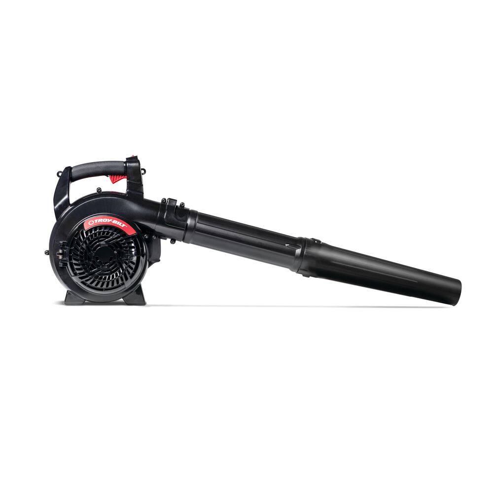 Troy-Bilt TB272V 150 MPH 450 CFM 27cc 2-Cycle Full-Crank Engine Gas Leaf Blower with Vacuum Kit Included5