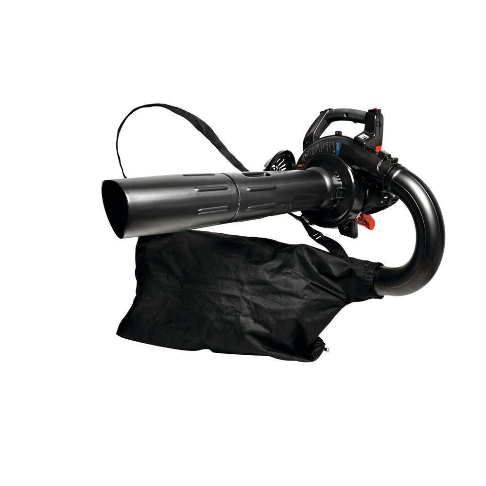 Troy-Bilt TB272V 150 MPH 450 CFM 27cc 2-Cycle Full-Crank Engine Gas Leaf Blower with Vacuum Kit Included6