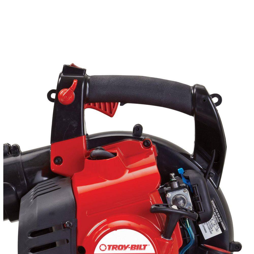 Troy-Bilt TB272V 150 MPH 450 CFM 27cc 2-Cycle Full-Crank Engine Gas Leaf Blower with Vacuum Kit Included8