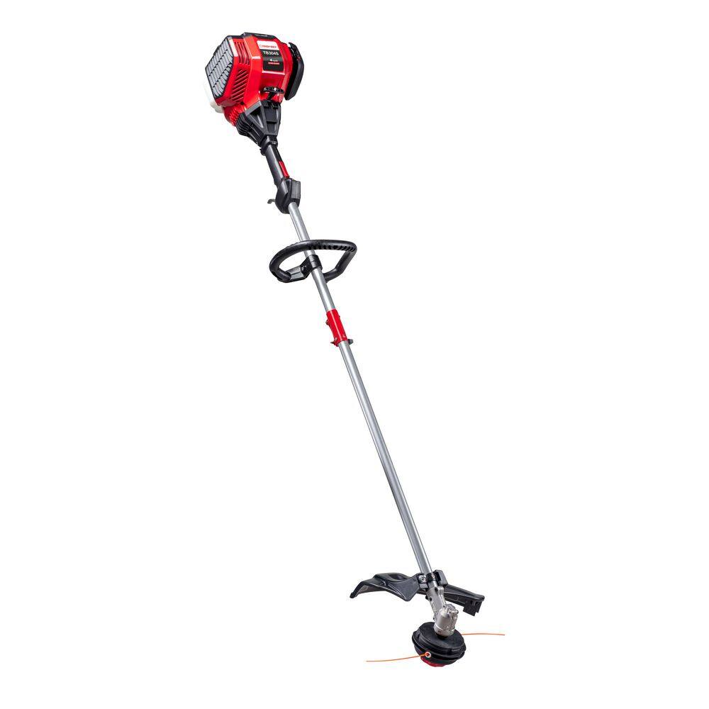 Troy-Bilt TB304S 17 in. 30cc 4-Cycle Straight Shaft Gas Trimmer with Attachment Capabilities Troy-Bilt TB304S 17 in. 30cc 4-Cycle Straight Shaft Gas Trimmer with Attachment Capabilities