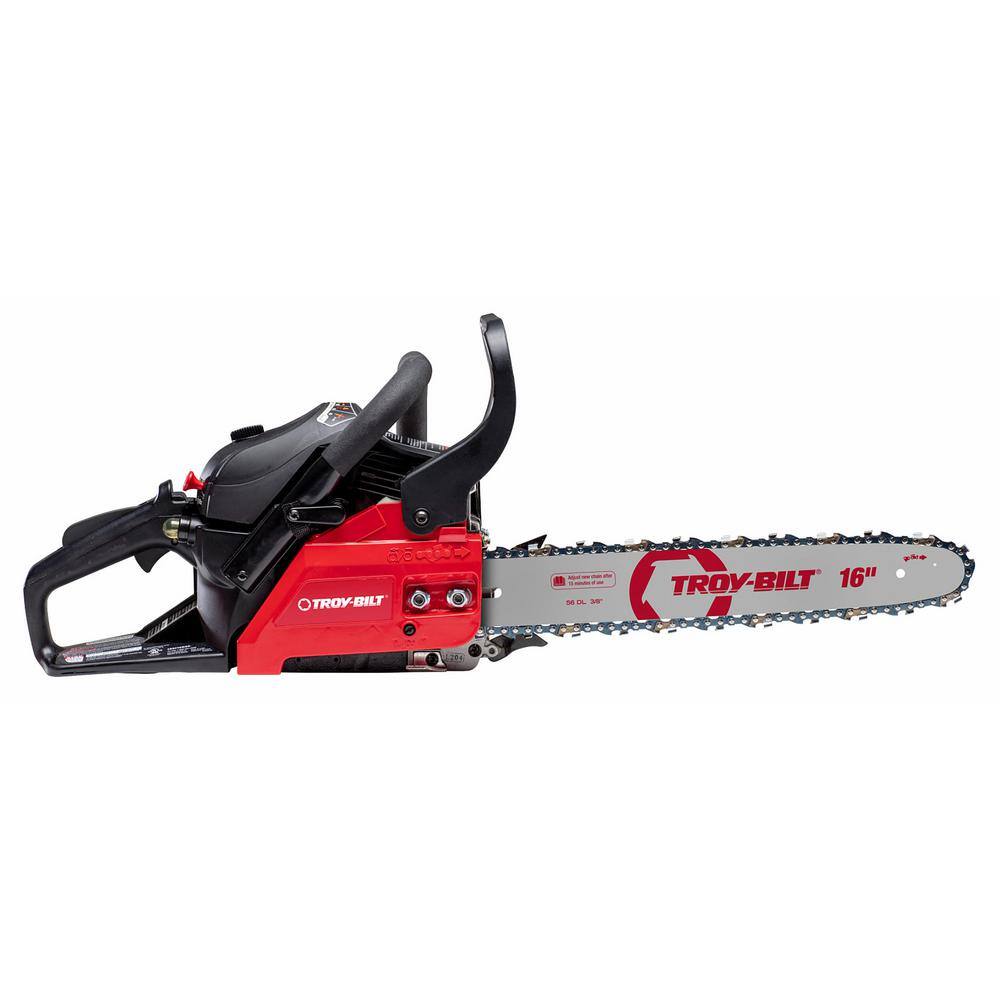 Troy-Bilt TB4216 16 in. 42 cc 2-Cycle Lightweight Gas Chainsaw with Automatic Chain Oiler3