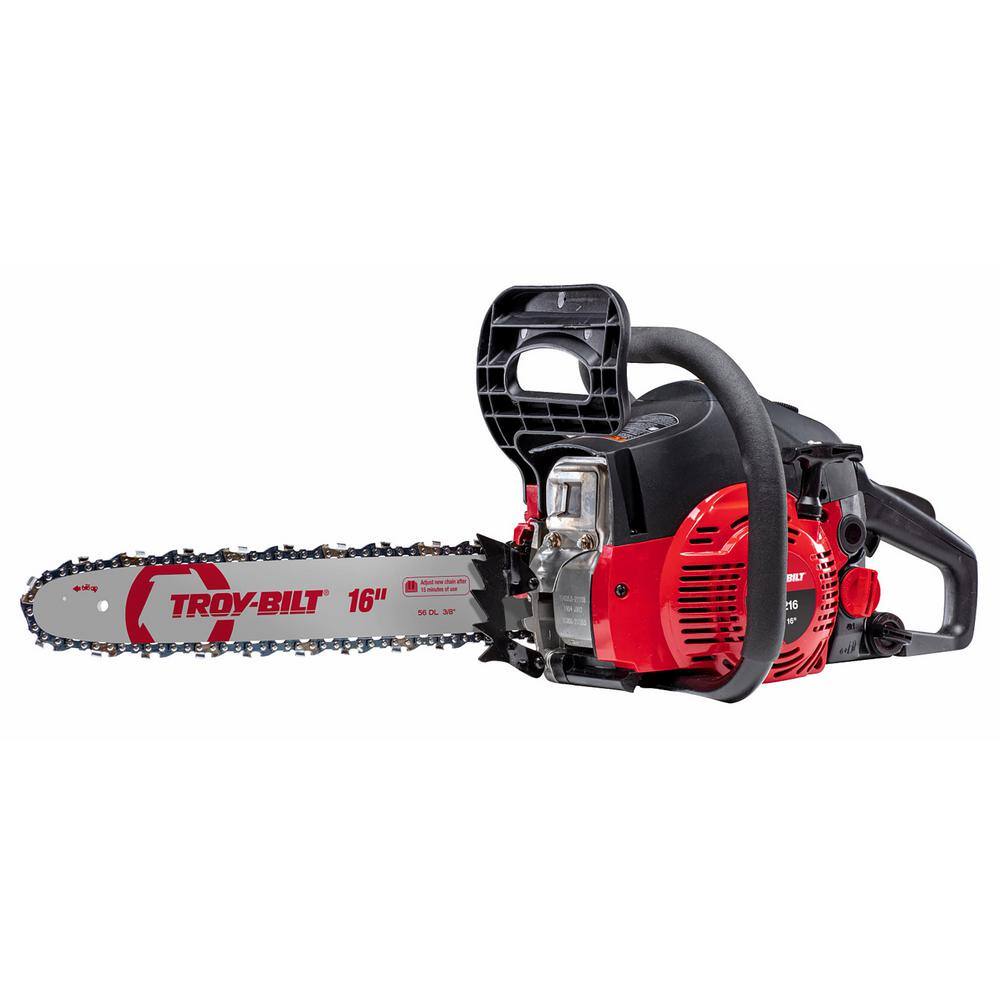 Troy-Bilt TB4216 16 in. 42 cc 2-Cycle Lightweight Gas Chainsaw with Automatic Chain Oiler4