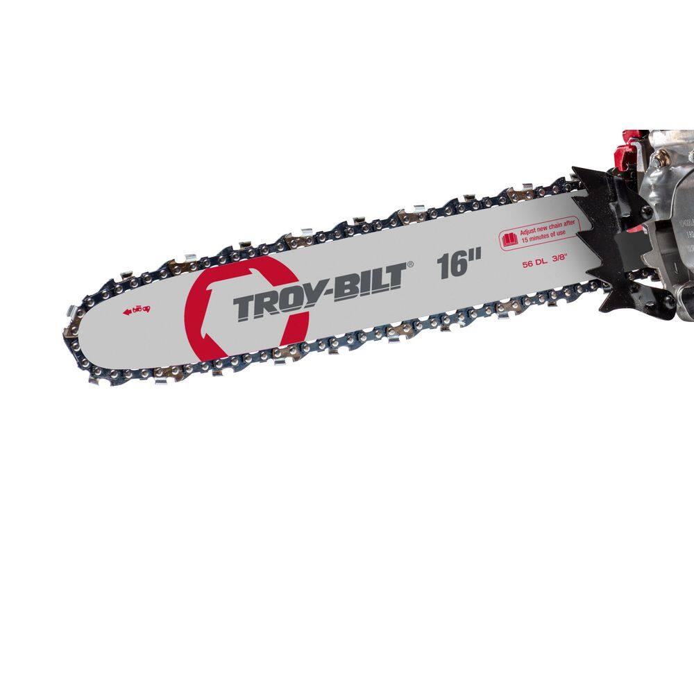 Troy-Bilt TB4216 16 in. 42 cc 2-Cycle Lightweight Gas Chainsaw with Automatic Chain Oiler6