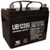UPG UB12350 12-Volt 35 Ah L1 Terminal Sealed Lead Acid (SLA) AGM Rechargeable Battery