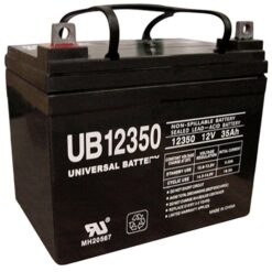 UPG UB12350 12-Volt 35 Ah L1 Terminal Sealed Lead Acid (SLA) AGM Rechargeable Battery
