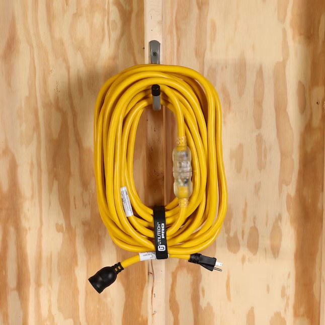 Utilitech 0112 Pro Extension Cord 50-ft 10 3 3 Prong Yellow Outdoor SJTW Heavy Duty Lighted Extension Cord5_11zon