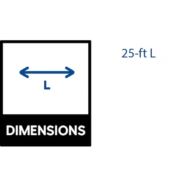 Utilitech UTP611825 Outdoor 25-ft 12 3 3 Prong Yellow Outdoor SJTW Heavy Duty Lighted Extension Cord11_11zon