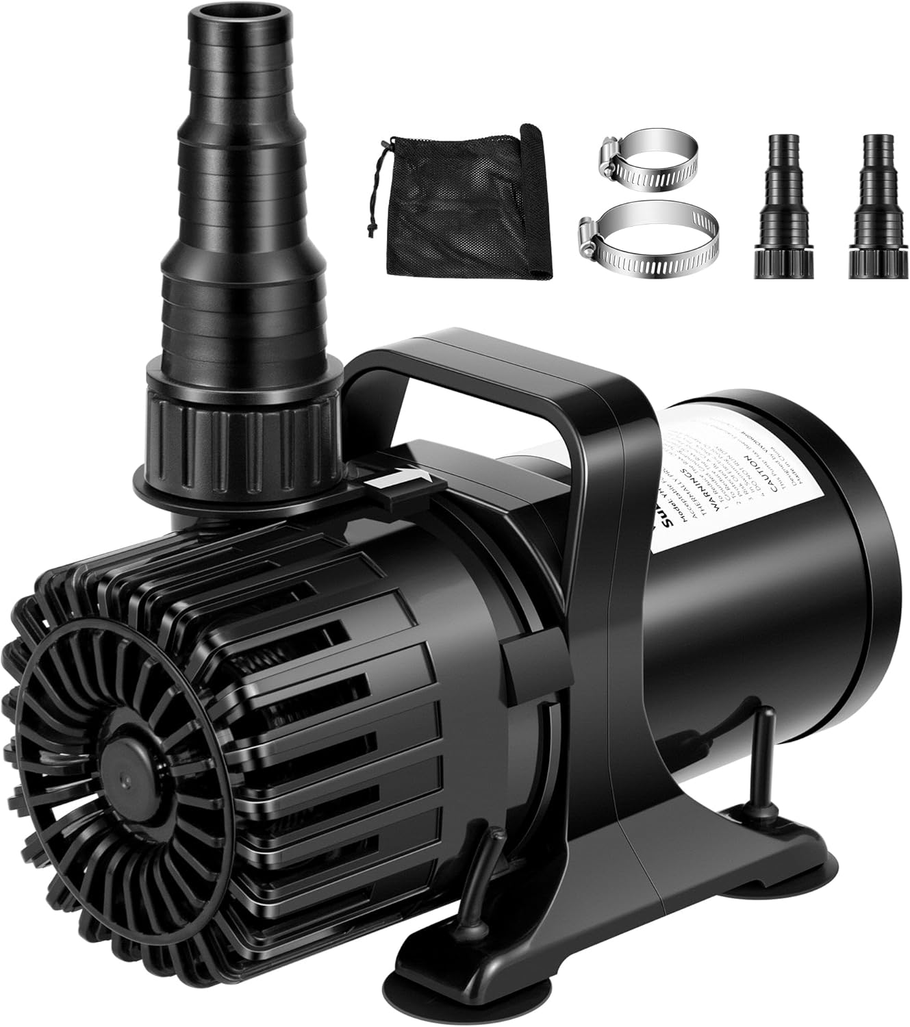 VIVOHOME 100W 1800GPH Submersible Water Pump with 180° Adjustable Water Outlet, 13.8ft High Lift for Waterfall Fountains Fish Tank Pond VIVOHOME 100W 1800GPH Submersible Water Pump with 180° Adjustable Water Outlet, 13.8ft High Lift for Waterfall Fountains Fish Tank Pond