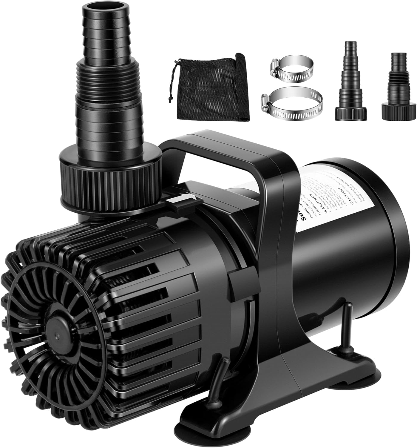 VIVOHOME 120W 2700GPH Submersible Water Pump with 180° Adjustable Water Outlet, 15.1ft High Lift for Waterfall Fountains Fish Tank Pond VIVOHOME 120W 2700GPH Submersible Water Pump with 180° Adjustable Water Outlet, 15.1ft High Lift for Waterfall Fountains Fish Tank Pond