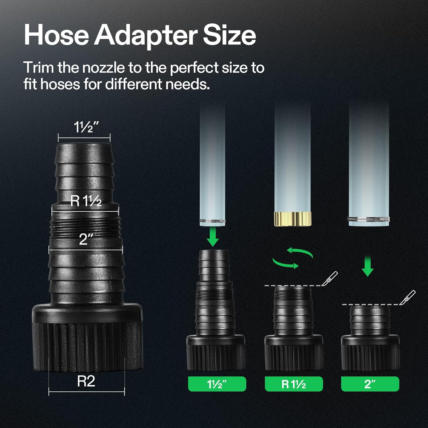 VIVOSUN 4500 GPH Submersible Water Pump, 220W Pond Pump, Ultra Quiet Aquarium Pump with 19FT. Lift Height for Pond Waterfall, Fish Tank, Statuary, or Hydroponics3