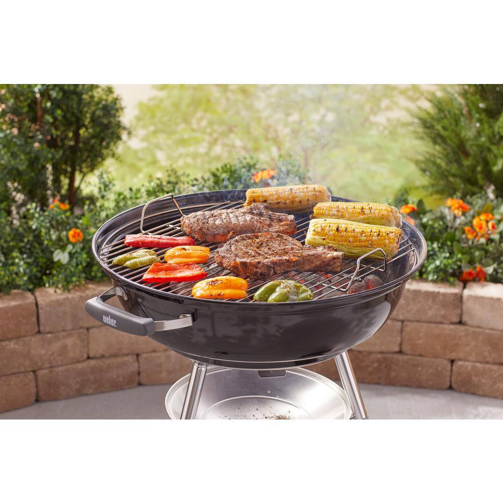 Weber 1500668 Jumbo Joe Premium 22 in. Charcoal Grill in Black with Grill Cover1